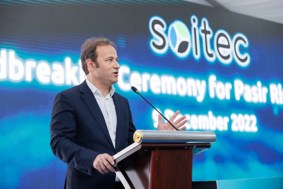 Soitec CEO Pierre Barnabe says that Singapore will continue to play a very important role in 
the semiconductor sector. 