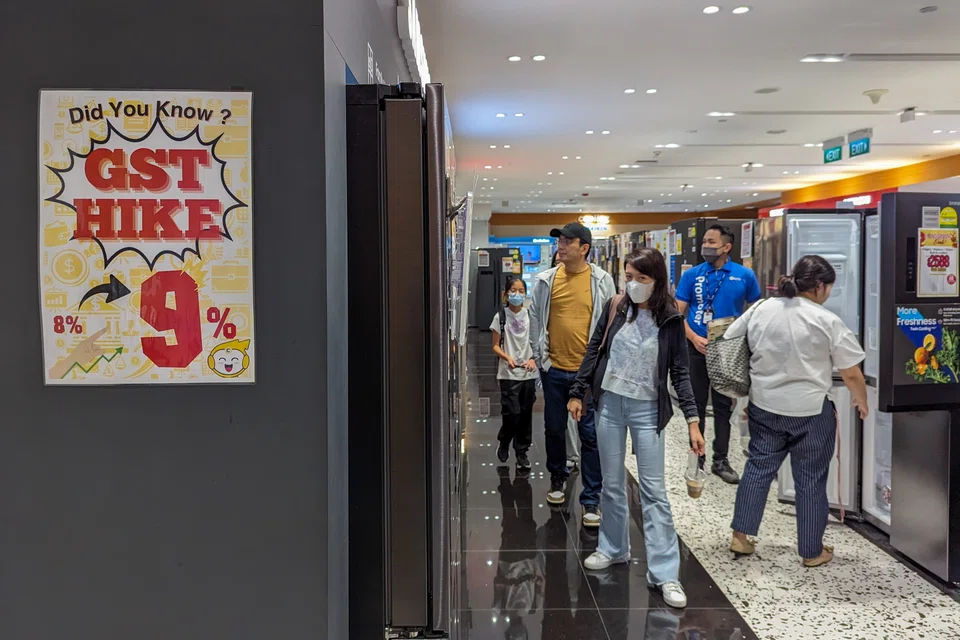 While GST has gone up by one percentage point, consumer prices have risen by more than that.