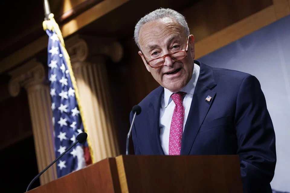 Senate Majority Leader Chuck Schumer says that despite “intense discussions” that were continuing among top lawmakers to break the impasse, Republican recalcitrance is raising the prospect of a “disruptive shutdown” at midnight on Friday.
