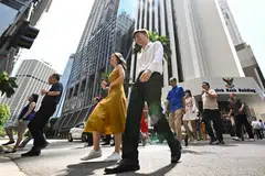 Total employment – excluding migrant domestic workers – has risen by 23,700 in Q2.