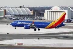 Southwest led the list of cancellations with 270 flights, followed by United Airlines Holdings at 252.