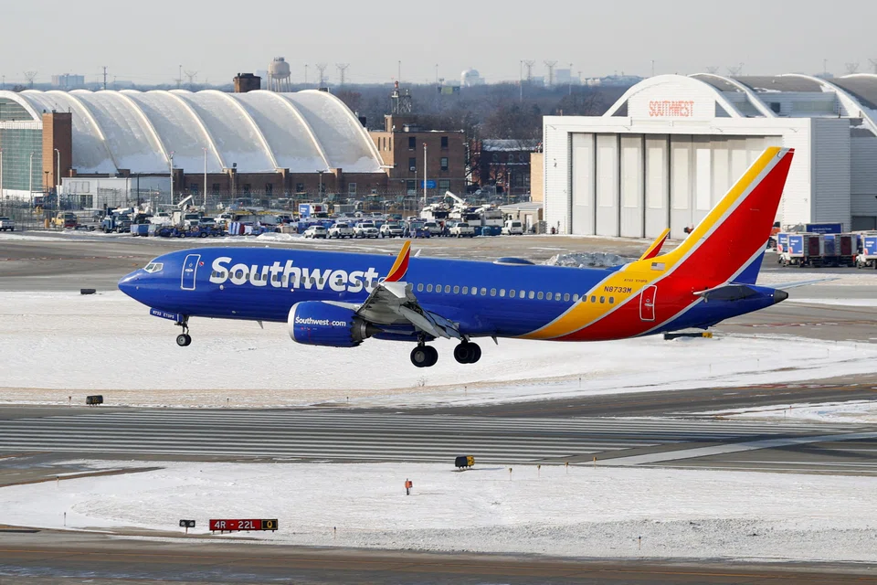 Southwest led the list of cancellations with 270 flights, followed by United Airlines Holdings at 252.