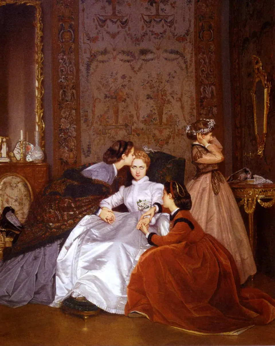 The painting has become a surprise hit on TikTok, where contemporary viewers, many of them women, are using it to express their own moments of outrage or vindication.