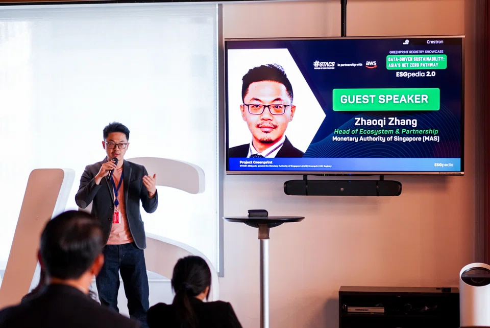 Greenprint 2.0 will be unveiled later this year, says Zhang Zhaoqi, head of ecosystem and partnership, green fintech office at the Monetary Authority of Singapore, at the launch of ESGpedia 2.0.