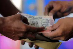 The rupee had declined on Tuesday, likely due to dollar outflows.
