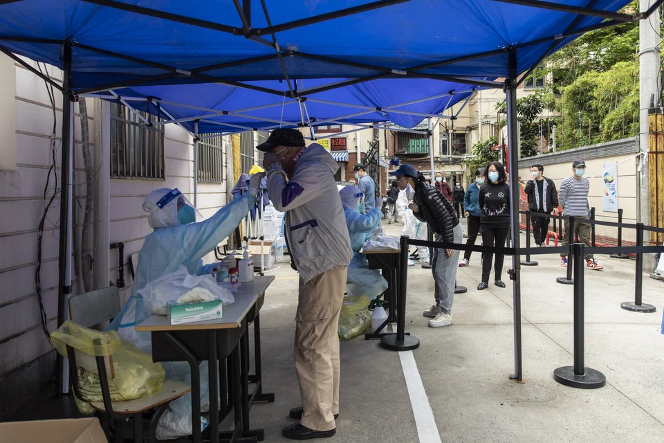 Shanghai has reported 39 Covid deaths on Sunday (Apr 24), its highest daily toll despite weeks of lockdowns, while Beijing has warned of a “grim” situation with rising infections.