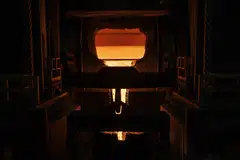 Slag is poured at the Vale Copper Cliff Copper Smelter in Sudbury, Ontario, Canada; the mood in metals has soured even as Chinese Covid-19 lockdowns start to ease, and there are signs that traders there are betting copper prices will fall further.