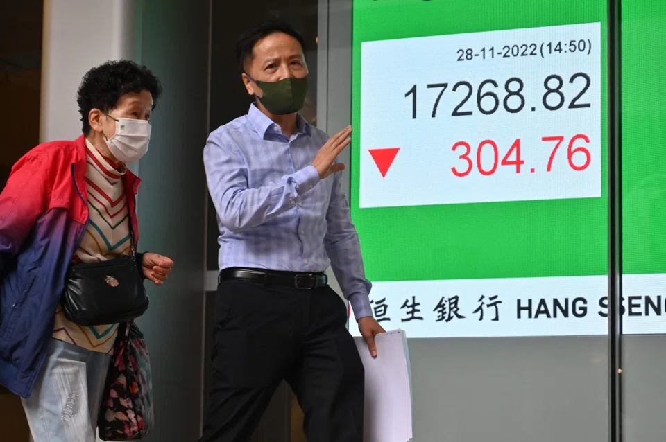 Hong Kong, Shanghai, Sydney, Seoul, Singapore, Taipei and Manila were all in negative territory, though there were gains in Tokyo, Wellington and Jakarta. 