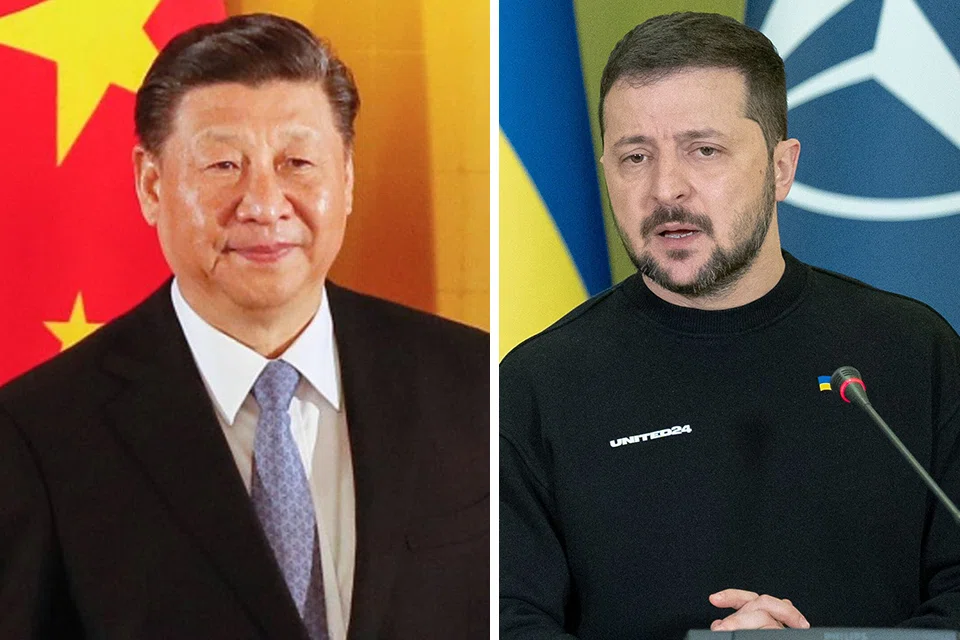 The talks between Chinese President Xi Jinping and Ukraine President Volodymyr Zelenskiy underscore Beijing’s efforts to portray itself as a neutral mediator as Russian President Vladimir Putin’s war extends into its second year. 