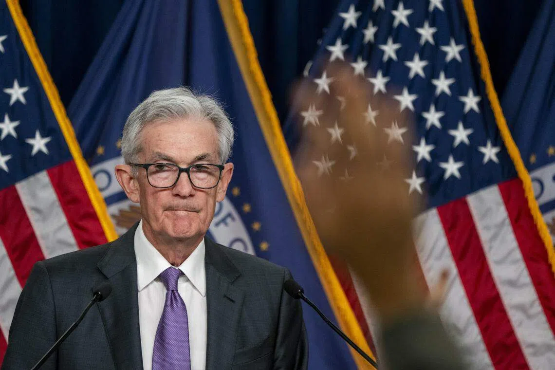 US Federal Reserve Chair Jerome Powell’s remarks, the most explicit so far about plans to slow a process that has seen about US$1.4 trillion of bonds roll off the Fed‘s balance sheet, was seen by several Wall Street analysts as a signal that a tapering plan will be unveiled as early as the Fed‘s next meeting on April 30-May 1.