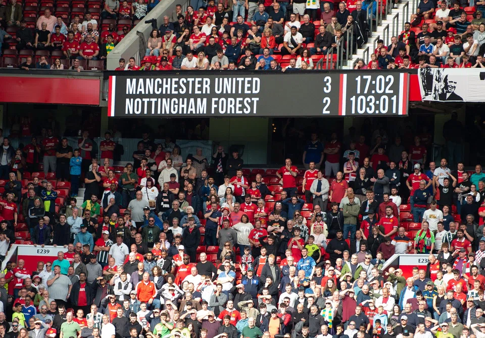 Manchester United beat Nottingham Forest 3-2 at Old Trafford on Aug 26, 2023 for their second win in three EPL games this season.