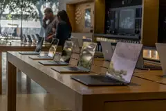 Total shipments hit 64.3 million units, compared with 70.6 million in the period a year earlier.