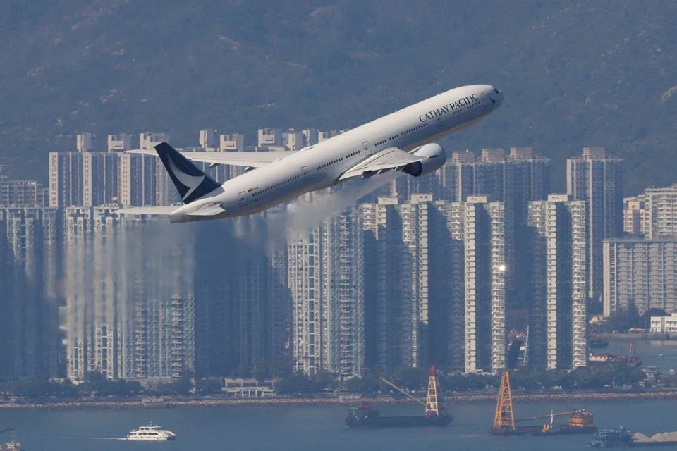 HONG KONG'S Cathay Pacific Airways said on Wednesday (Apr 20) it would work with corporate customers to launch a major corporate sustainable aviation fuel (SAF) programme in Asia, as firms look to shrink their carbon footprint.