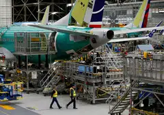 The Boeing factory in Renton, Washington. Vietnam Airlines has signed a US$7.8 billion deal to buy 50 planes from Boeing, a move that is expected to support over 33,000 jobs in the US. 