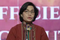 Regulators will also conduct stress tests for the financial sector to ensure the sector remains healthy at a time of high market volatility, says Indonesia's Finance Minister Sri Mulyani Indrawati.