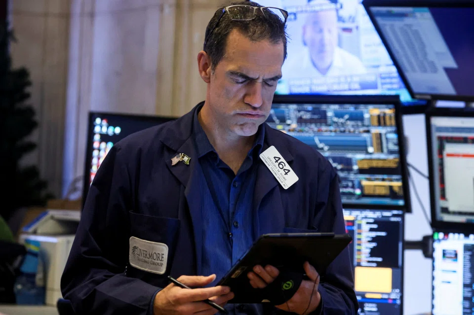 WALL STREET'S main indexes opened sharply lower on Monday (Jun 13) with the S&P 500 on course to confirm a bear market on growing fears that aggressive interest rate hikes could tip the economy into recession.