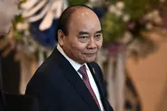 Phuc, who was prime minister from 2016 to 2021, says members of his family were not involved in a bribery case tied to Viet A Technology.