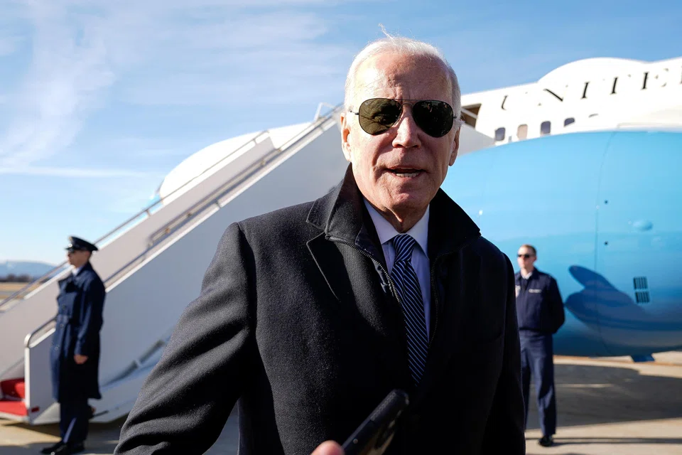 President Joe Biden is sticking with a classic blue-and-white colour scheme for the jets, which are under construction. 
