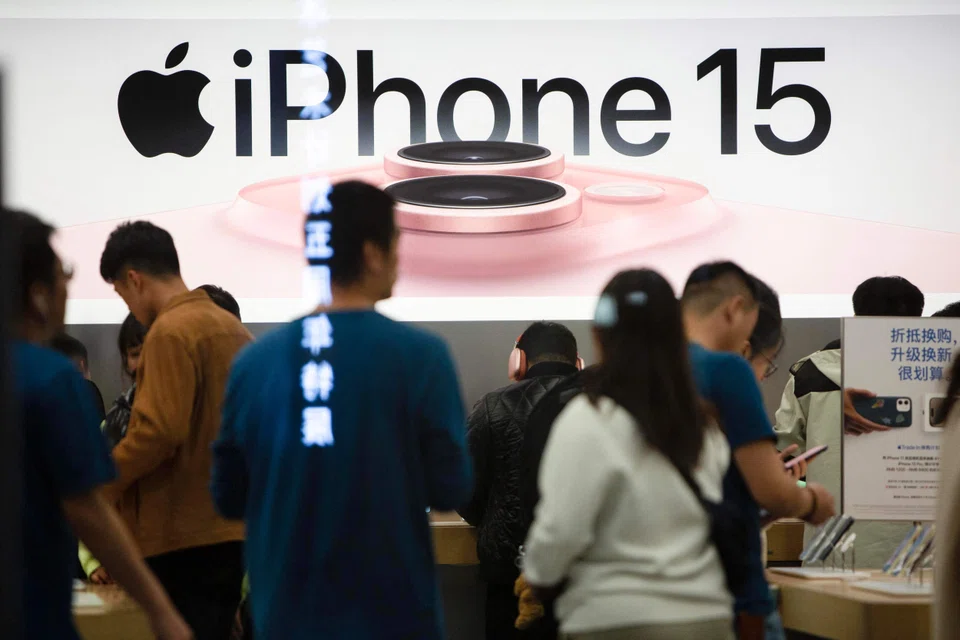 Apple battles falling iPhone sales in China and rising competition from domestic rivals such as Huawei.