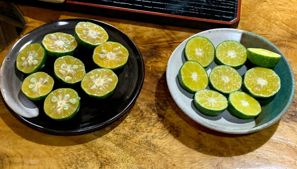 Shikuwasa limes are packed with vitamin C and biotin.