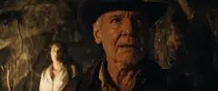 Indiana Jones (Harrison Ford) returns to the screen older and grizzlier, but still wisecracking and cracking his whip. 