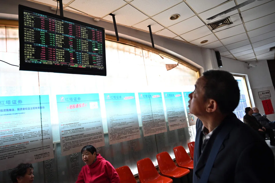 The MSCI China Index has slumped about 12 per cent so far this quarter compared to an 8 per cent gain in a global gauge of shares.