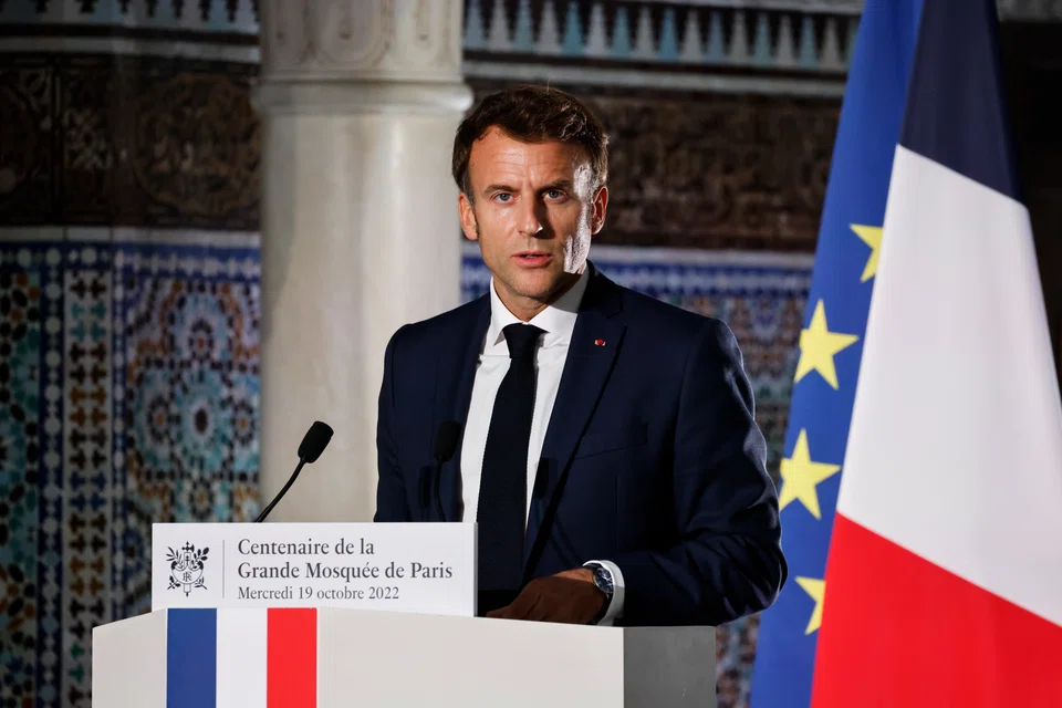 French President Emmanuel Macron's administration is trying to lift the country out of an economic squeeze that has sparked industrial action and street protests. 