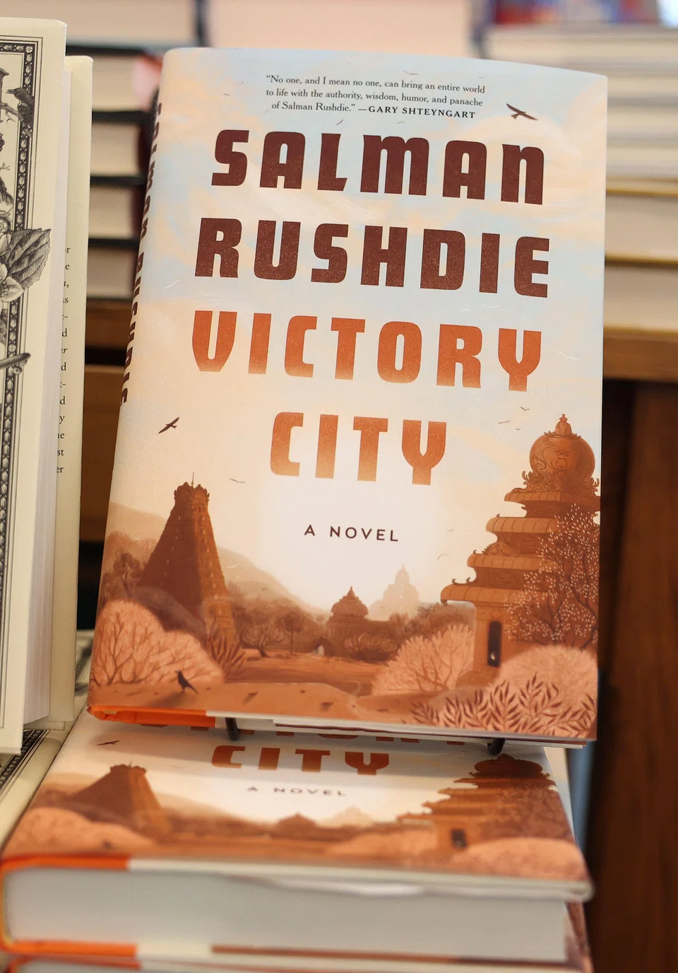 Salman Rushdie's first book since he was attacked in August 2022 has hit store shelves in the United States. 