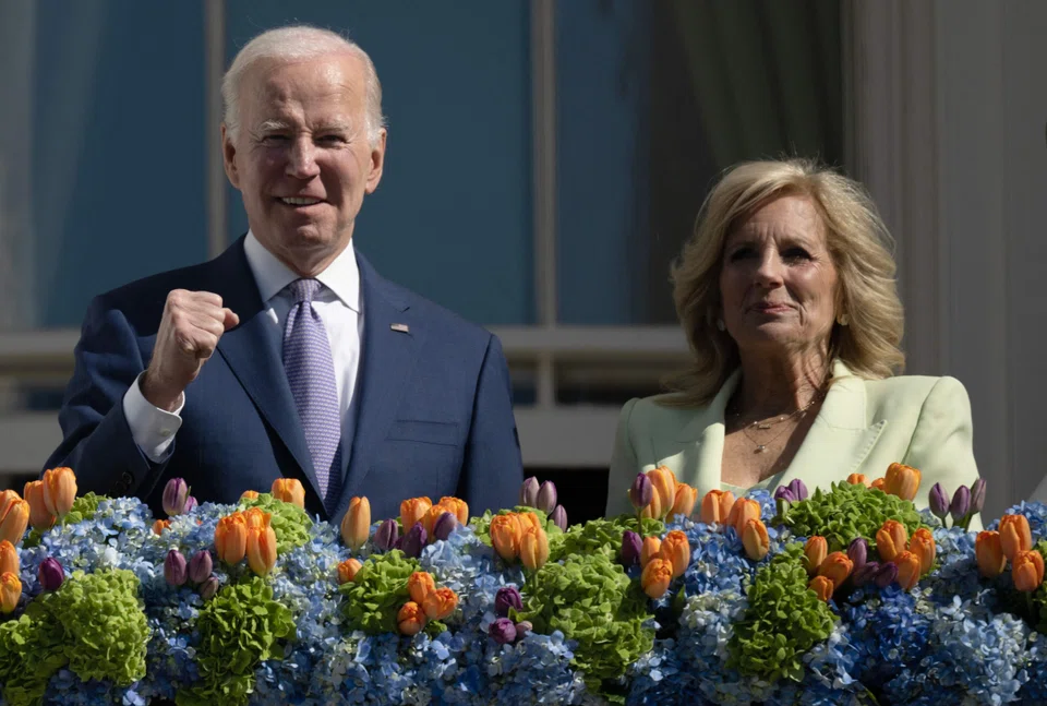 US President Joe Biden and First Lady Jill Biden's joint return showed gross income of nearly US$580,000 in 2022, which was US$30,000 less than in the previous year’s filing.