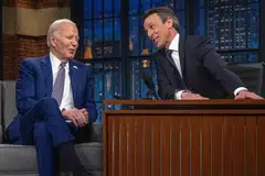 “Ramadan is coming up, and there’s been an agreement by the Israelis that they would not engage in activities during Ramadan, as well, in order to give us time to get all the hostages out,” US President Biden says on NBC’s Late Night with Seth Meyers.