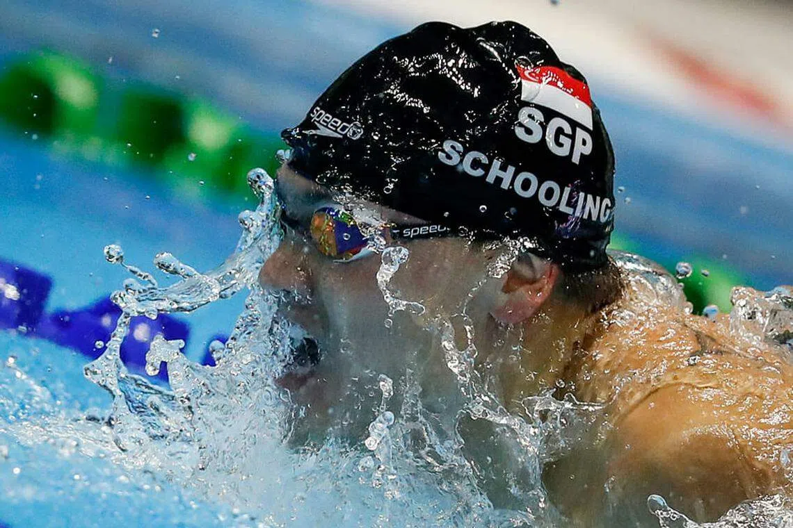 As Tokyo 2020 beckons, Schooling gets down to serious business