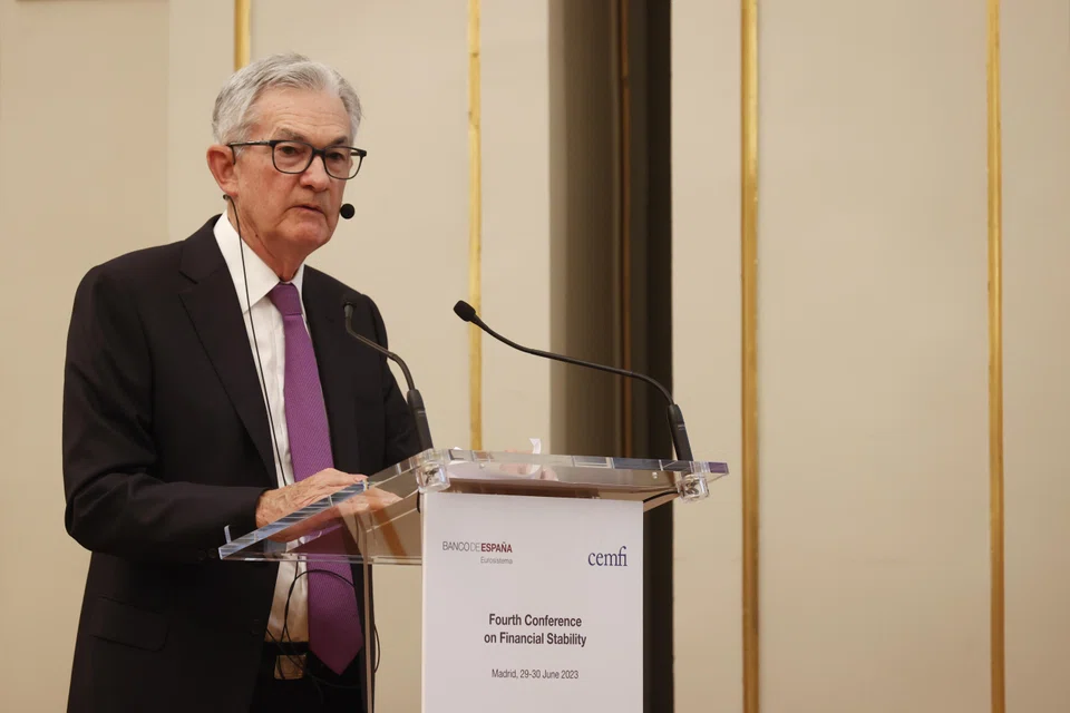 Powell has said in a question and answer session at conference in Madrid at the Bank of Spain on Thursday that said the outlook is “particularly uncertain.