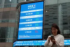 The Hang Seng Index piled on more than three per cent in the morning session and Shanghai also pushed higher after it emerged that Premier Li Qiang called for more “forceful” measures to support China’s battered stocks.