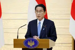 Support for Kishida's Cabinet totalled 46 per cent, down from 59 per cent in the previous survey 3 weeks ago, while the disapproval rating rose to 28 per cent from 21 per cent over the same period, NHK said.