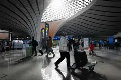 International flight passenger traffic improved in January.