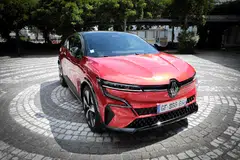 The Megane E-Tech model, which is being widely advertised in French media, was the country’s best-selling EV in July.