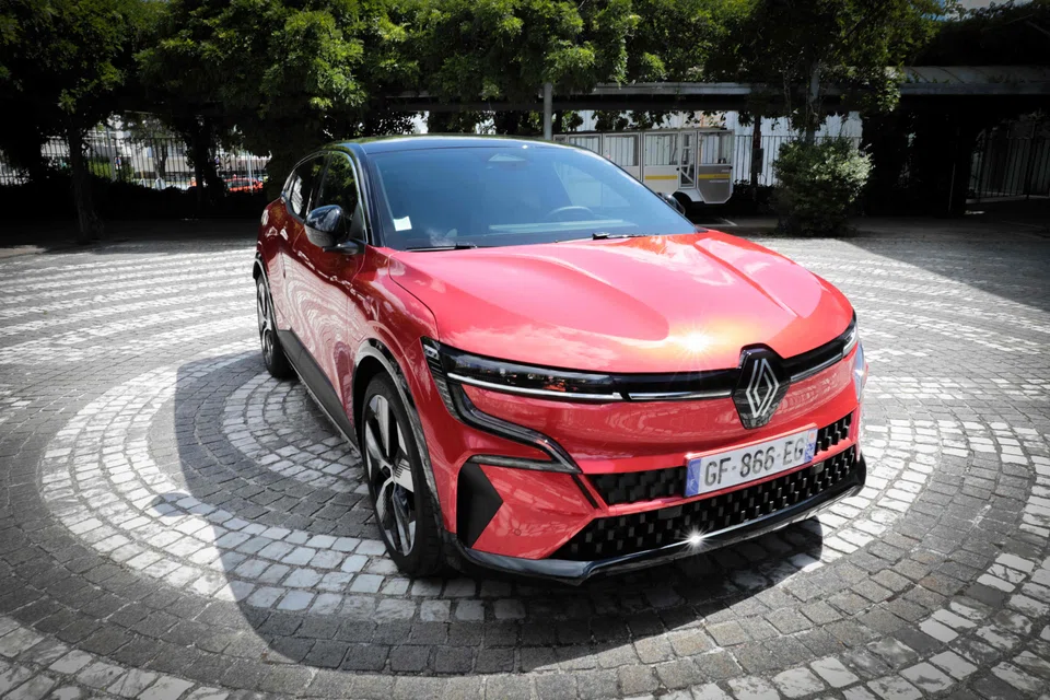 The Megane E-Tech model, which is being widely advertised in French media, was the country’s best-selling EV in July.