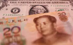 The yuan traded internationally is seen depreciating to 7.6 per dollar before the end of the year.