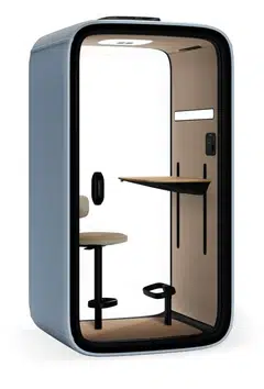 Finland’s Framery is one of the biggest worldwide sellers of privacy booths. Its engineers have found a way to embed sensors into the booths’ seats that track the vital signs of those who sit inside, to detect if, say, the salespeople are getting frazzled. 