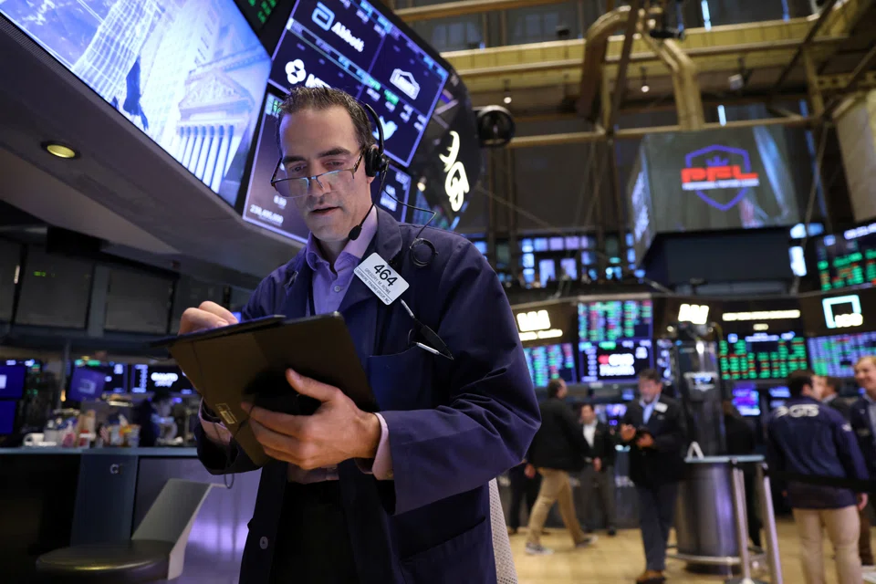 The broad-based S&P 500 fell 0.8 per cent to 3,612.43, while the tech-rich Nasdaq Composite Index dropped 1.0 per cent to 10,542.10 on Monday. 