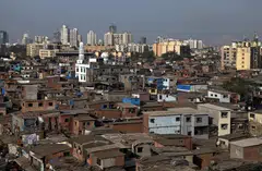 A view of Dharavi, one of Asia's largest slums. Billionaire Gautam Adani will spend US$612 million to turn it into a township with mixed land use, both commercial and residential.