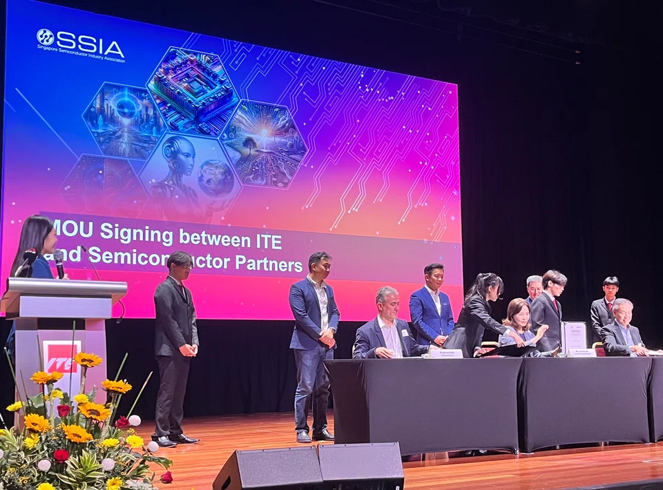 Semiconductor players have signed MOUs with the Institute of Technical Education.