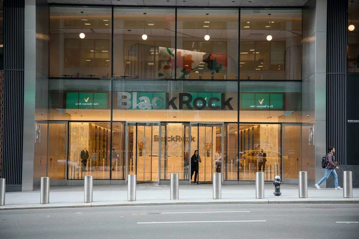 The select committee on China alleges BlackRock has five funds with more than US$429 million invested in Chinese companies acting against US interests. 