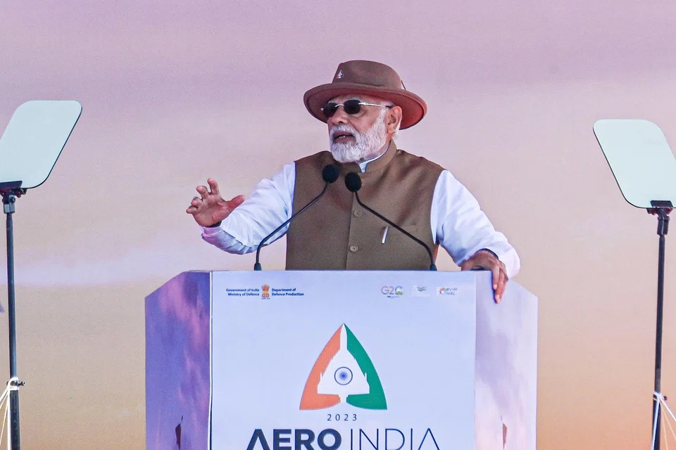 “Today, India is not just a market for defence companies, it is also a potential defence partner,” India's Prime Minister Narendra Modi said.