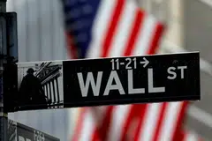The Dow Jones Industrial Average finished higher 2.2 per cent at 34,589.77 on Wednesday, an increase of nearly 740 points.