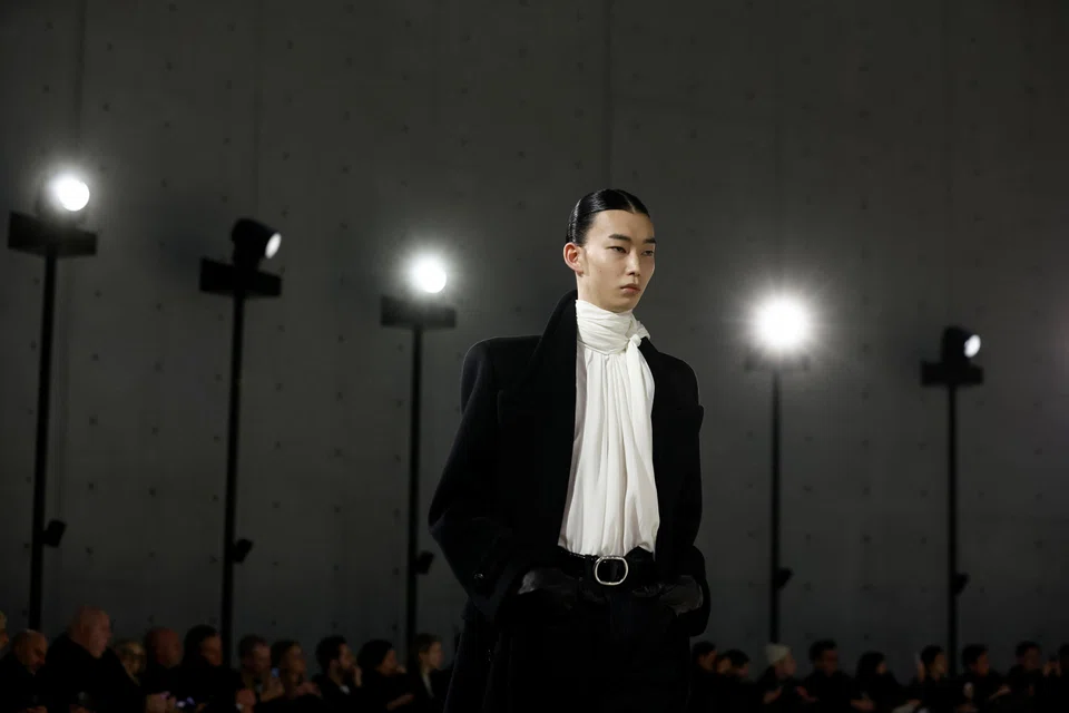 Anthony Vaccarello, who mounted a Saint Laurent show that was theatrical, elegant, blithely unconcerned with lines of gender demarcation and one that neatly answered Adolf Loos’ question about fashion.