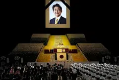 Thousands of people gathered in Tokyo to attend the state funeral for former prime minister Shinzo Abe.