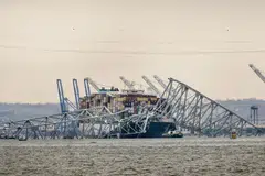 Efforts were underway early on Thursday to dismantle the wreckage of the Francis Scott Key Bridge, the first step on a long path toward reopening the Port of Baltimore and alleviating the disruptions to global shipping and the local economy.