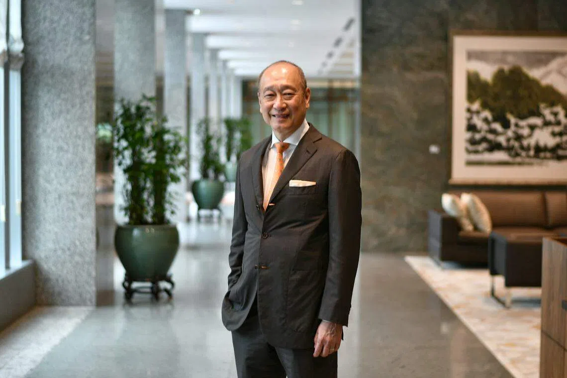 Wee Ee Cheong will take over his father as chairman of UOI in April.