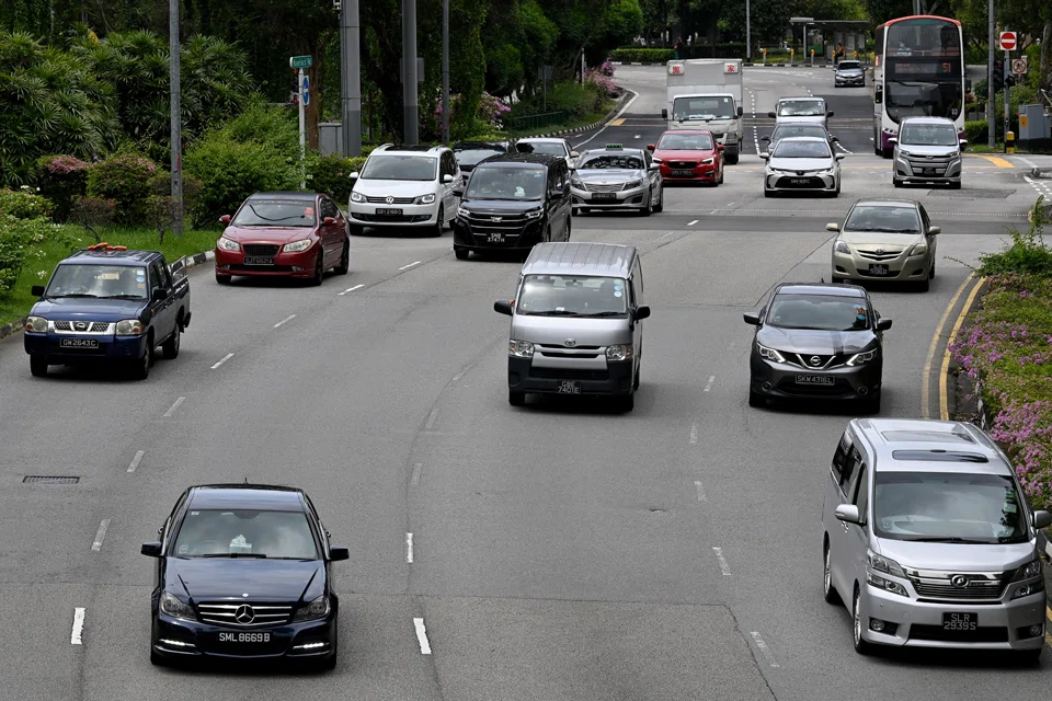 COE prices are down except for larger cars and more powerful EVs where the premium rose from S$105,501 to S$108,006, an increase of 2.4 per cent.